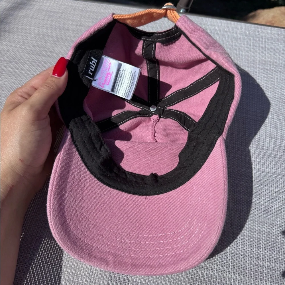 Power Puff Girls Pink Adjustable Baseball Hat Cartoon Network Official Licensed